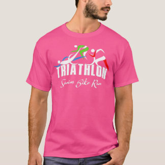 Camiseta Triathlon Natação Bike Run 66