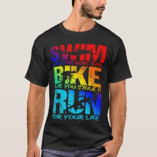 Camiseta Triathlon Natação Bike Run Malhação Sports Athlete