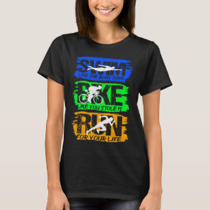 Camiseta Triathlon Natação Bike Run Malhação Sports Athlete