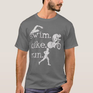 Camiseta Triathlon Natação Bike Run Triathlete 95