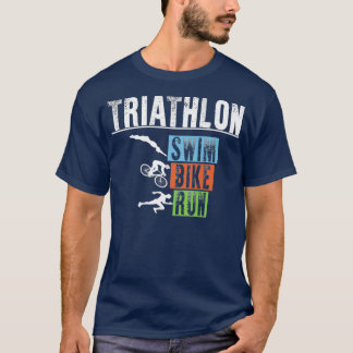 Camiseta Triathlon Natação Bike Run Triathlete 97