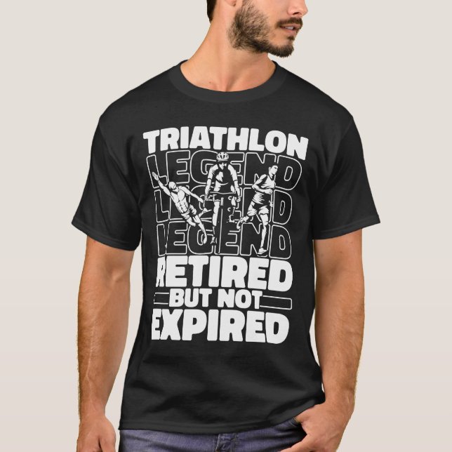 Camiseta Triathlon Recansado Ciclismo Correndo Banheira (Frente)