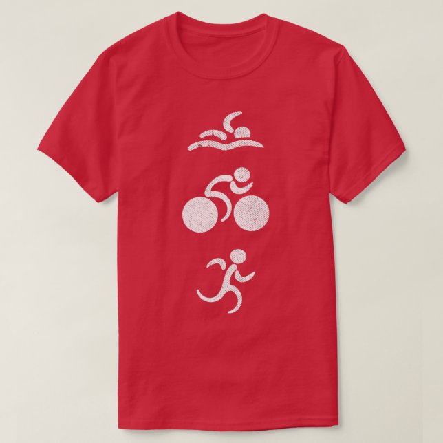 Camiseta Triathlon Running Natation Cycling (Frente do Design)