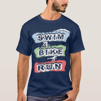 Camiseta Triathlon Swim Bike Run Triathlete 59