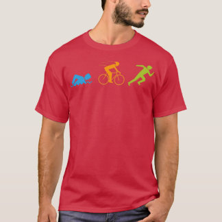 Camiseta Triathlon Swiming Biking Running