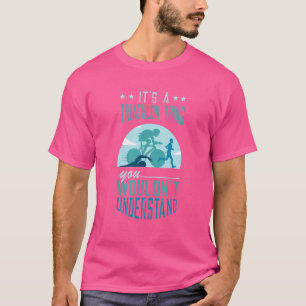 Camiseta Triathlon Thing Thing Natação Cycle Run Triathlon