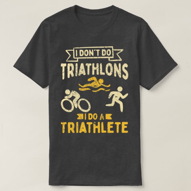Camiseta Triathlon Triathlete 14 (Frente do Design)