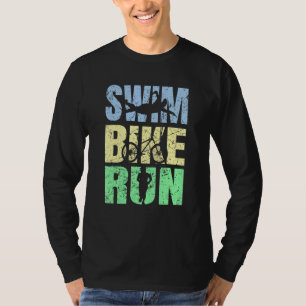 Camiseta Triathlon Triathletes Atletas Correndo Malhação