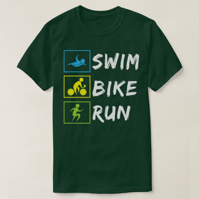 Camiseta Triathlon Triathlon 8 (Frente do Design)