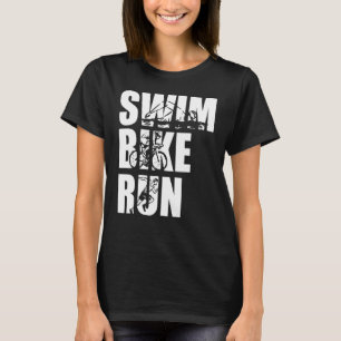 Camiseta Triathlon Triathlon Triathlon natação - Homens de