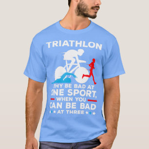 Camiseta Triathlon Triathlon Triathlon Run Bicycle Ride