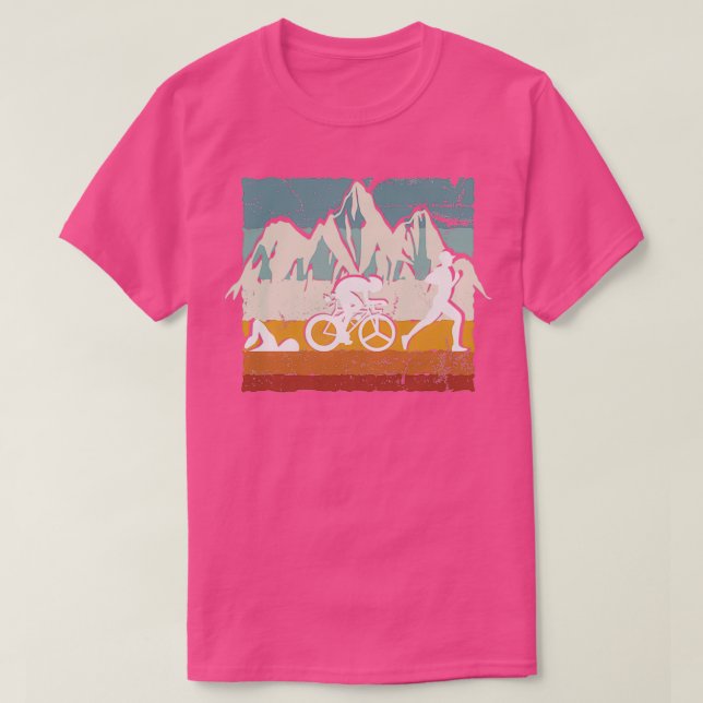 Camiseta Triathlon wonderful nature (Frente do Design)