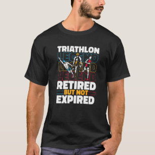 Camiseta Triatleta Aposentado Correndo Tribo de Nado