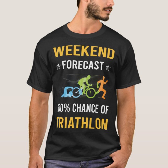 Camiseta Triatleta de Fim de Semana (Frente)