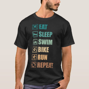 Camiseta Triatleta Encantada Hobby Triathlete Gift Esportiv