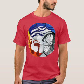 Camiseta Triatleta Nadando Correndo Ciclismo Triatlo