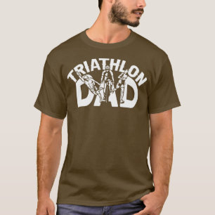 Camiseta Triatleta Nadando Triatlo Correndo Corrente