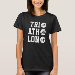Camiseta Triatleta S Triatleta S de Natação de Bike com Exe