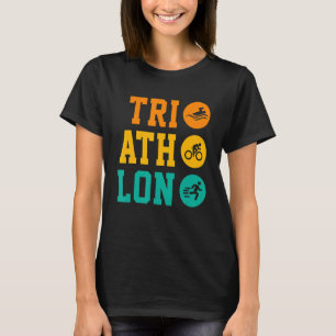 Camiseta Triatleta S Triatleta S de Natação de Bike com Exe