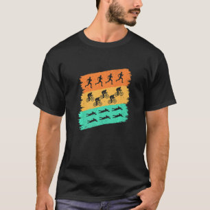 Camiseta Triatleta S Triatleta S de Natação de Bike com Exe