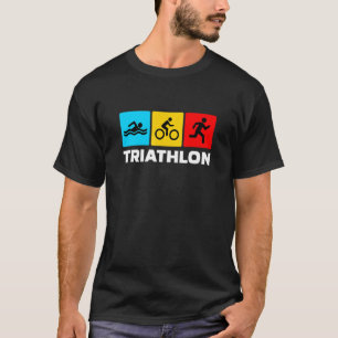 Camiseta Triatleta S Triatleta S de Natação de Bike com Exe