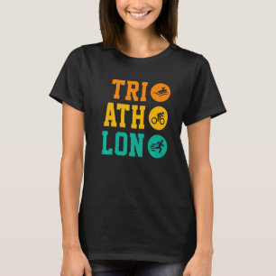 Camiseta Triatleta S Triatleta S de Natação de Bike com Exe