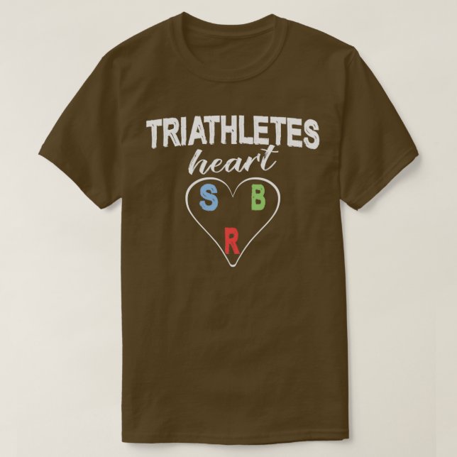 Camiseta Triatletas Heart (Frente do Design)