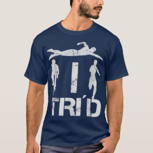 Camiseta Triatlo Nadando Ciclo Correndo 1371