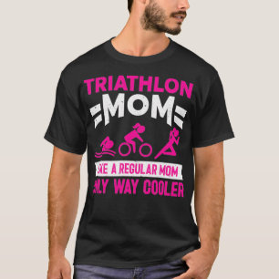 Camiseta Triatlon Triathlete Triathlon Mãe