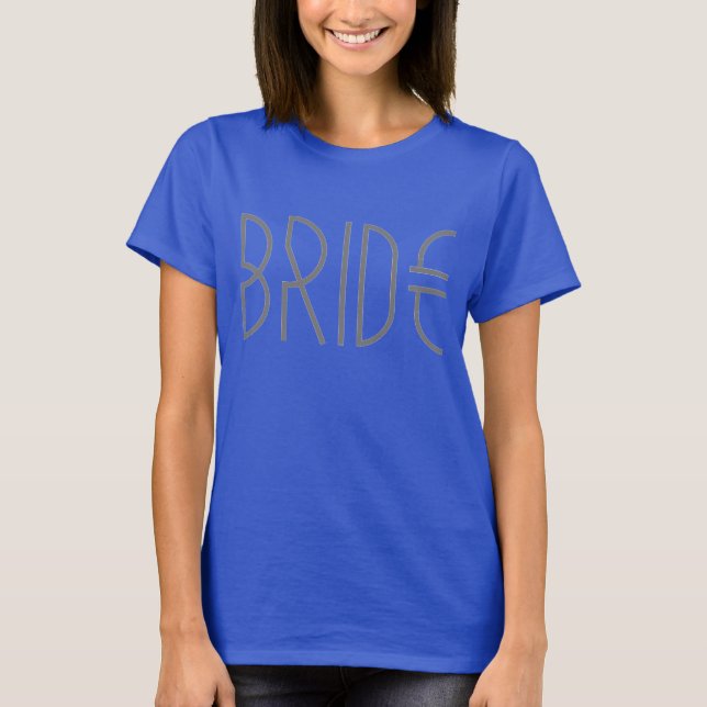 Camiseta Tribal Bride | Art Deco Wedding | Tanque Muscular (Frente)