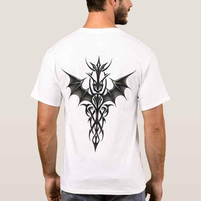 Camiseta Tribal Dragon Totem (Verso)