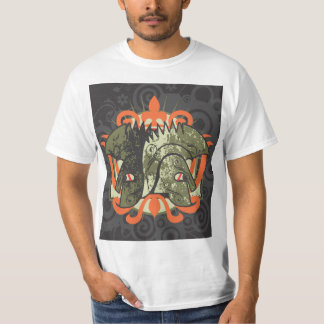Camiseta Tribal Mask with Orange Crown