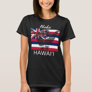 CAMISETA TRIBAL SHAKA (HANG LOOSE) HAWAII FLAG BG