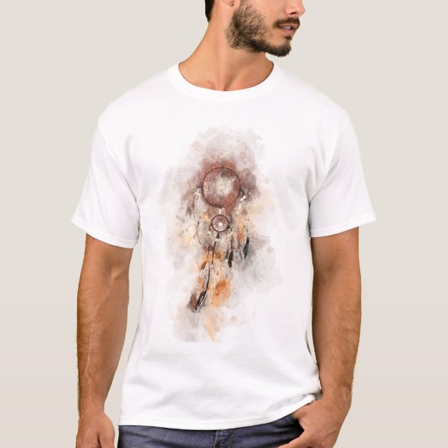 Camiseta *~* Tribal Shamanic Dream Catcher Shaman Sagrado (Frente)