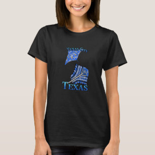 Camiseta Tribal Stingray de férias no Texas City Texas