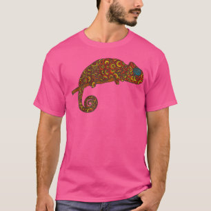 Camiseta Tribal Trendy Mandala, Tribal do Chameleon