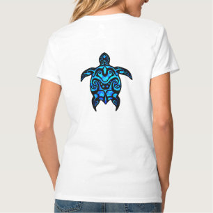Camiseta Tribal Turtle Hibiscus