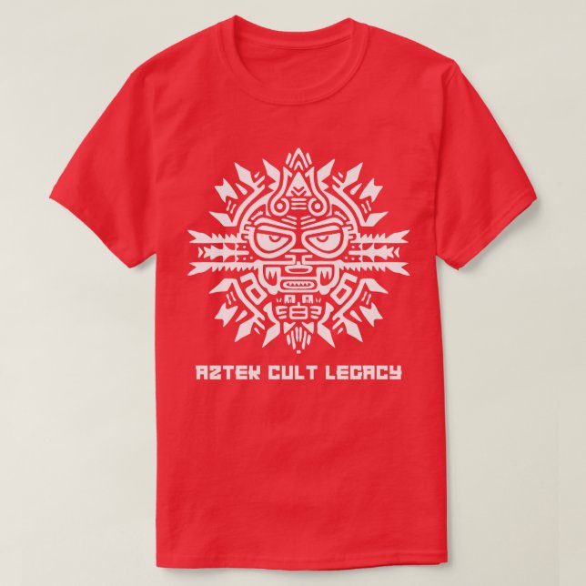 Camiseta TribalCult de Aztec (Frente do Design)