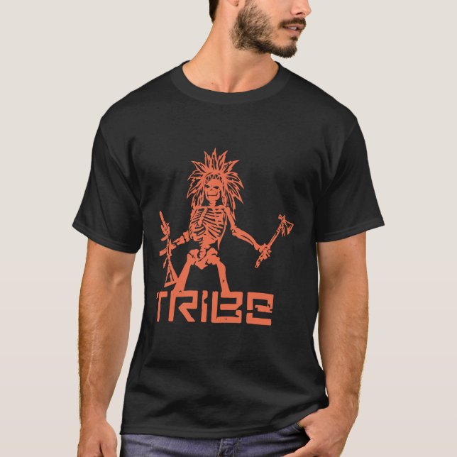 Camiseta Tribe Sk8z crânio para a frente grupo FOG Es (Frente)