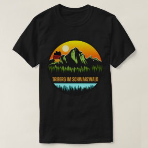 Camiseta Triberg na Floresta Negra, Baden-Württemberg Alema