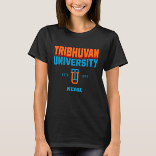 Camiseta Tribhuvan mais antiga Universidade Catmandu Nepal