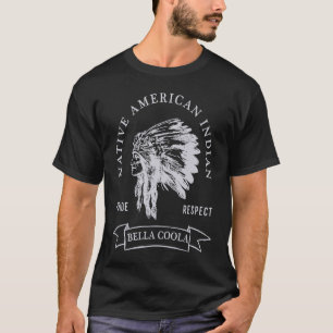 Camiseta Tribo Bella Coolai Orgulho Indígena Nativo America