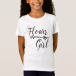 Camiseta Tribo das Noivas da Flor Girl | T-shirt<br><div class="desc">Design com flecha e coração. Veja mais para você e sua comitiva em http://www.zazzle.com/bizzybeedesign*.</div>
