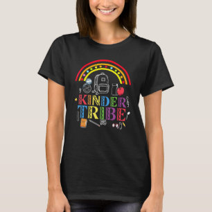 Camiseta Tribo de Kinder Professor de Jardim de Infância