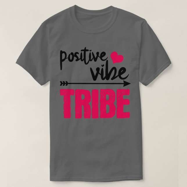 Camiseta tribo de vibo positivo (Frente do Design)
