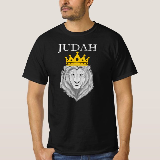 Camiseta Tribo Do Leão Judah - Israelitas Messiânicos Do Ye (Frente)