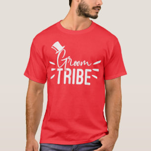 Camiseta Tribo do Noivo Chapéu Fofo Encontro Festa de Casam