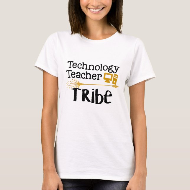 Camiseta Tribo do professor da tecnologia (Frente)