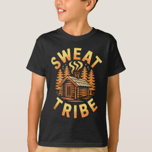 Camiseta Tribo do suor cabine de sauna natureza bem-estar r