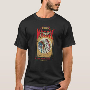 Camiseta Tribo guerreira Jumano Nativo Americano Indígena O